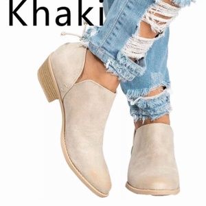 👀 Women Khaki Shoes Size 37.NWOT